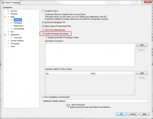 Enable Lombok Annotation Processing in Netbeans